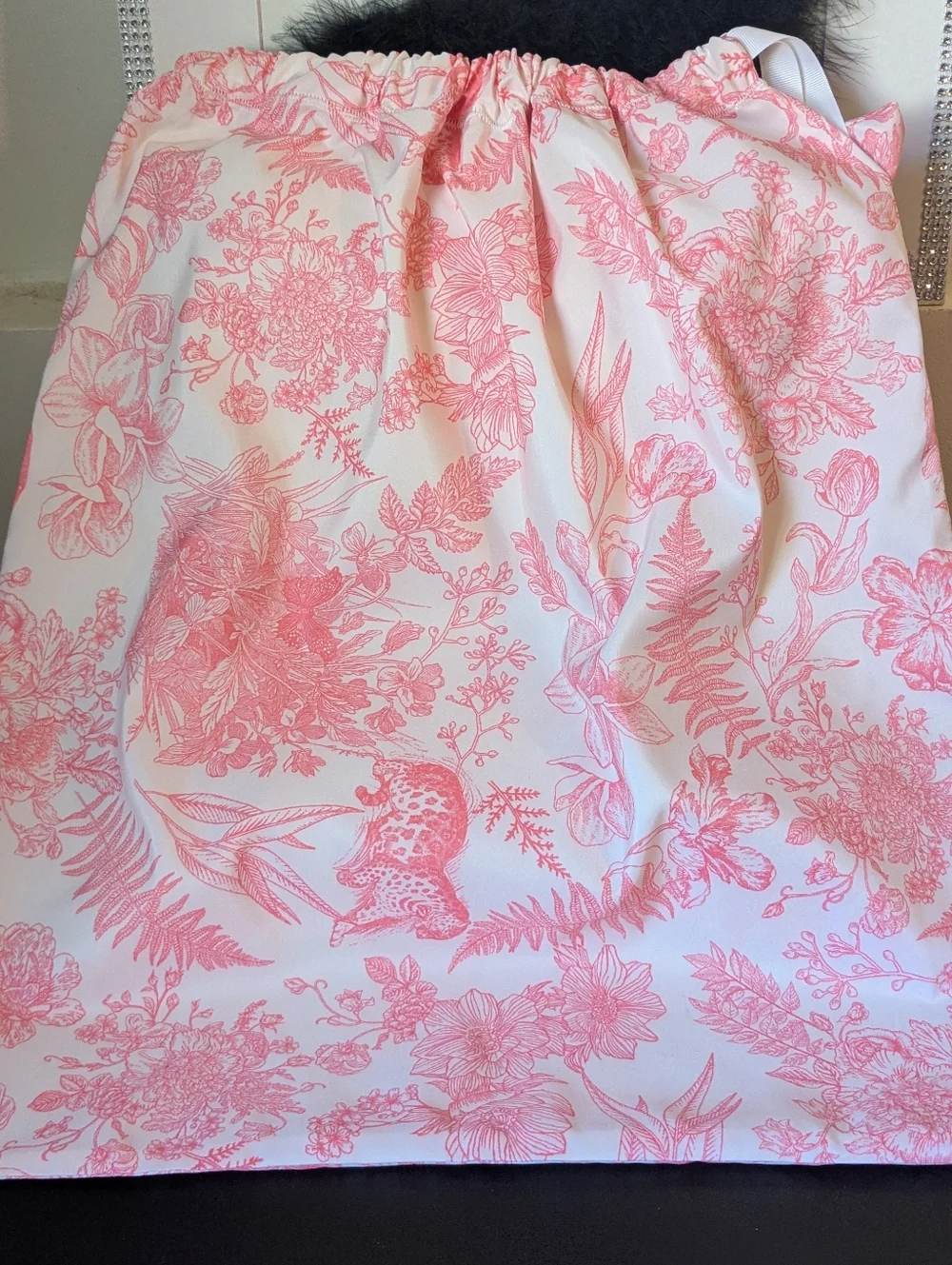 Matching Custom Handmade Dust Bag & Purse Pillow Combo Set Size Large